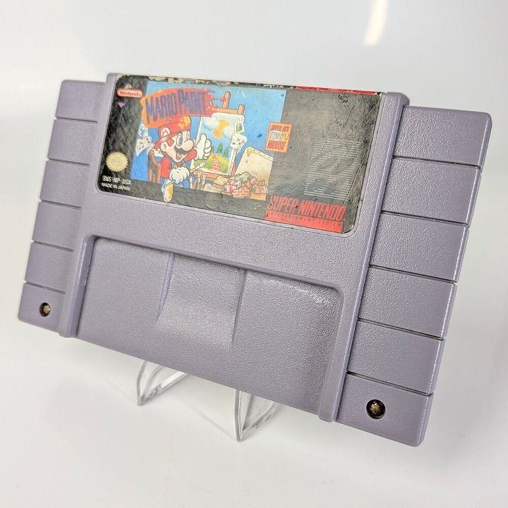 Mario Paint - Authentic and Tested - SNES